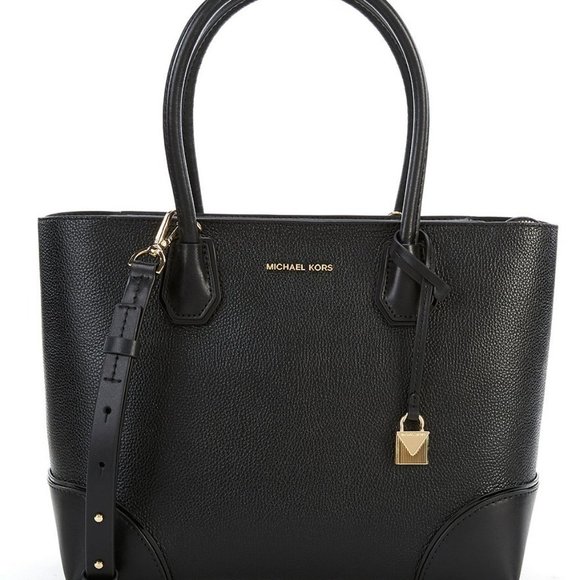 SOLD!!! MICHAEL Michael Kors Studio Mercer Gallery Black Tote NWT - Picture 11 of 13
